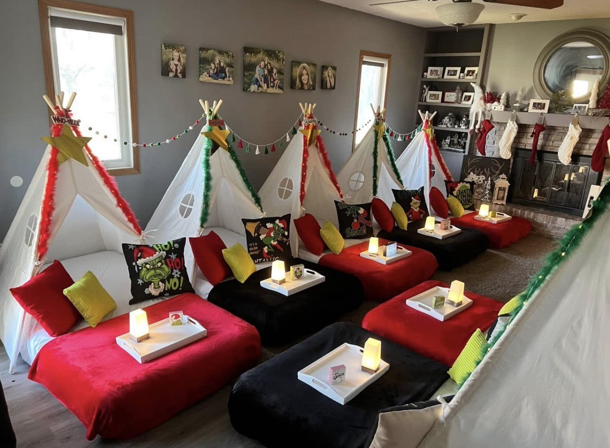 Christmas Grinch Sleepover Party